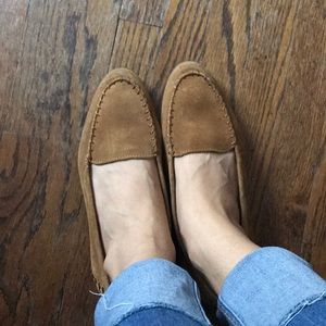 Chestnut loafers